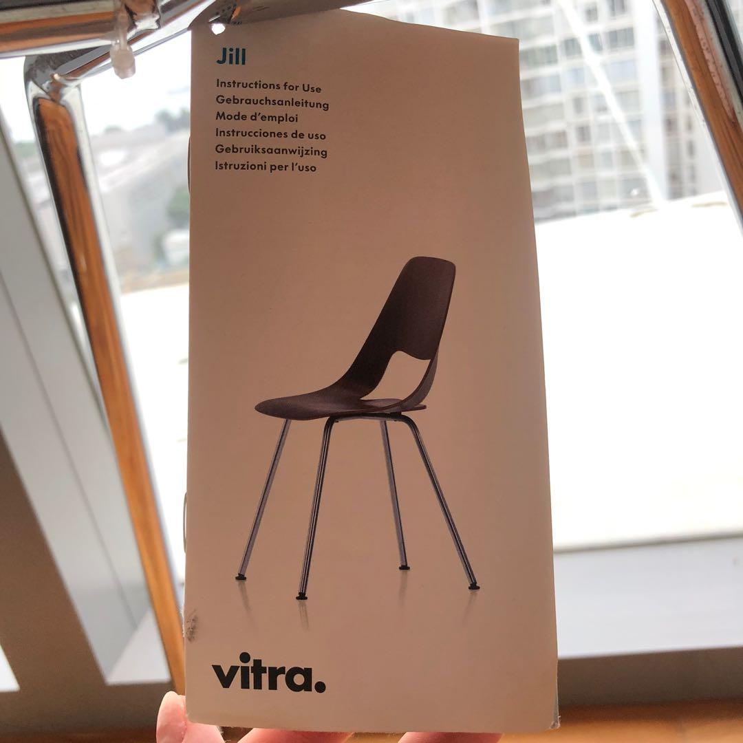 Authentic Vitra Jill designer chairs, Furniture & Home Living, Furniture, Chairs on Carousell