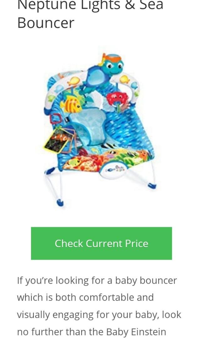 baby einstein vibrating chair