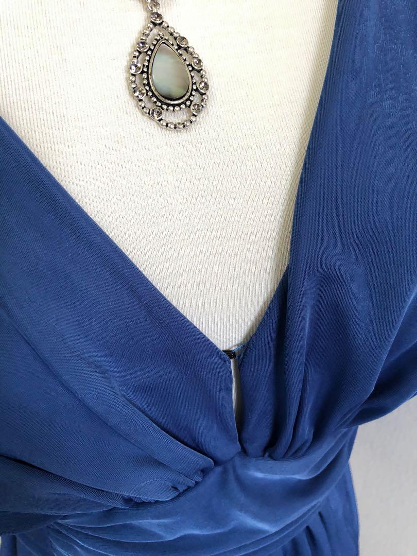 Eclipse Bare back top (Category: Sleeveless) located in Kuala Lumpur. Submitted by prelovedbyizura (Listing ID 1003313862, Image 3). Description: 🌸 Accessory necklace not included 🌸 Open back. 🌸 Worn twice. 🌸 Condition : 8/10.