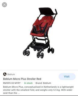beblum micro stroller review