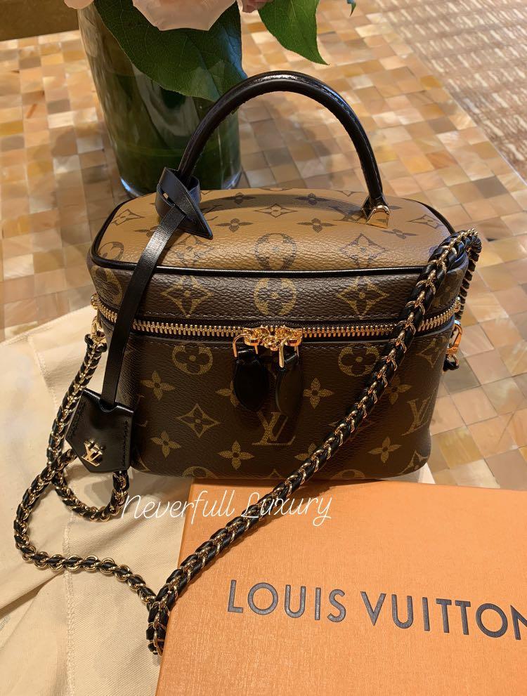 💕BNIB💕Louis Vuitton Vanity PM Reverse Monogram Bag, Luxury, Bags &  Wallets on Carousell