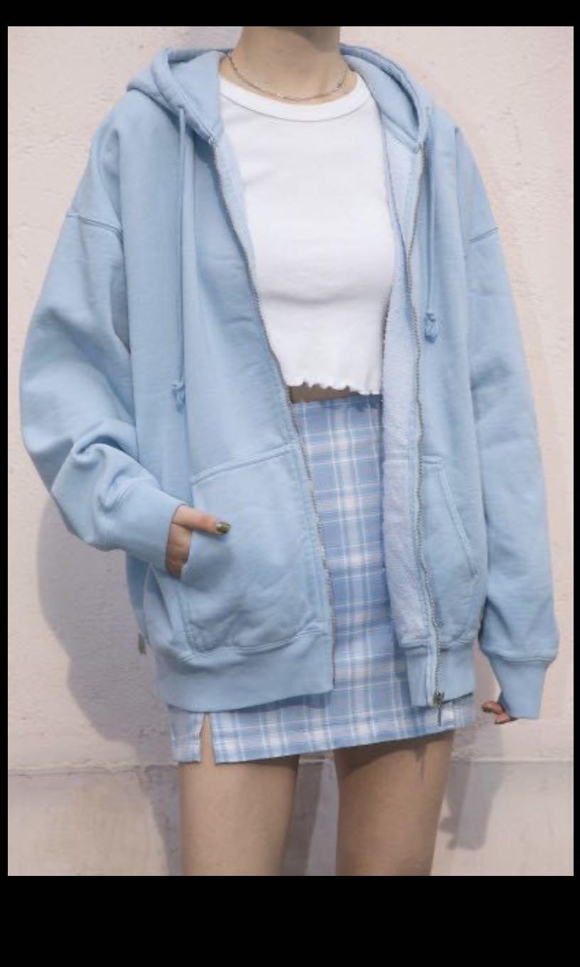 Carla hoodie blue online