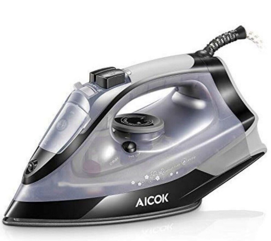 [BRAND NEW] AICOK Iron (ES2376) Steam Iron, Dry & Steam 2in1 Iron