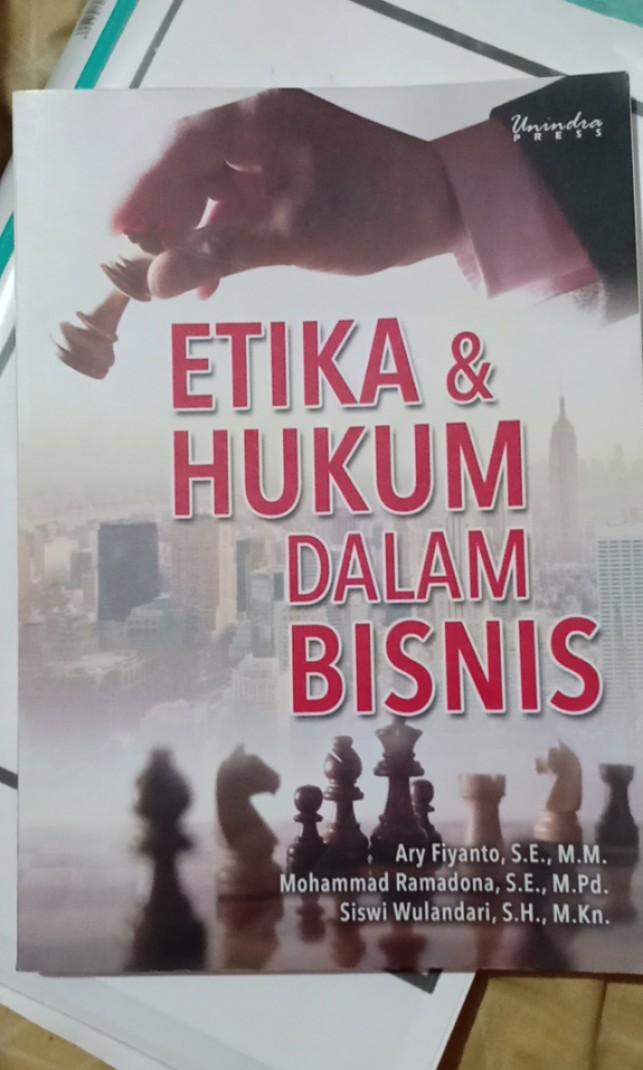 Buku Etika & Hukum Dalam Bisnis