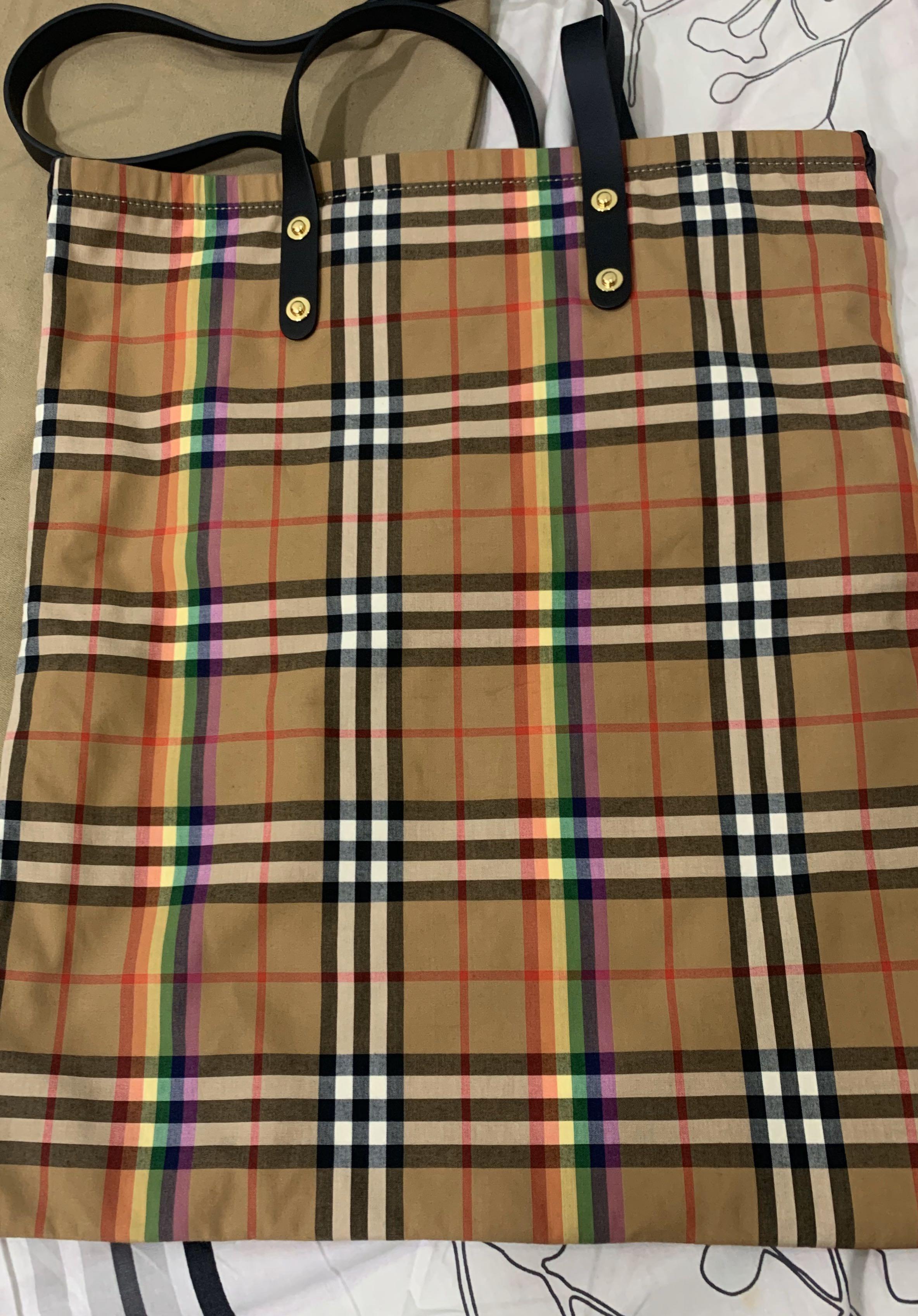 Burberry rainbow best sale bag