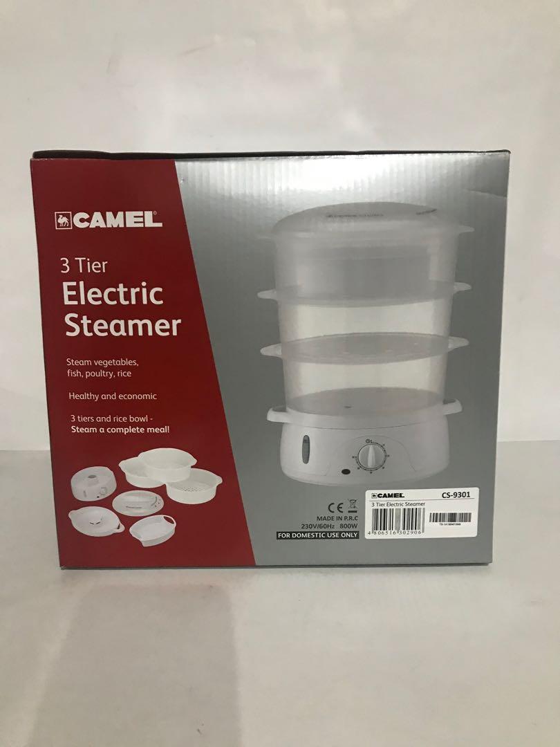 Camel Electric Steamer (3 tier), TV & Home Appliances, Kitchen
