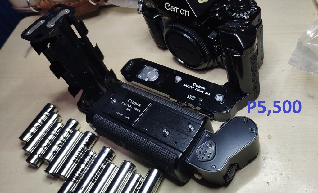 canon a1 power winders