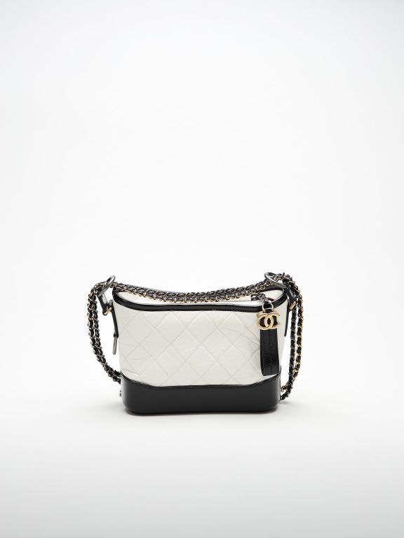 CHANEL GABRIELLE HOBO BAG SMALL WHITE Women s Fashion Bags