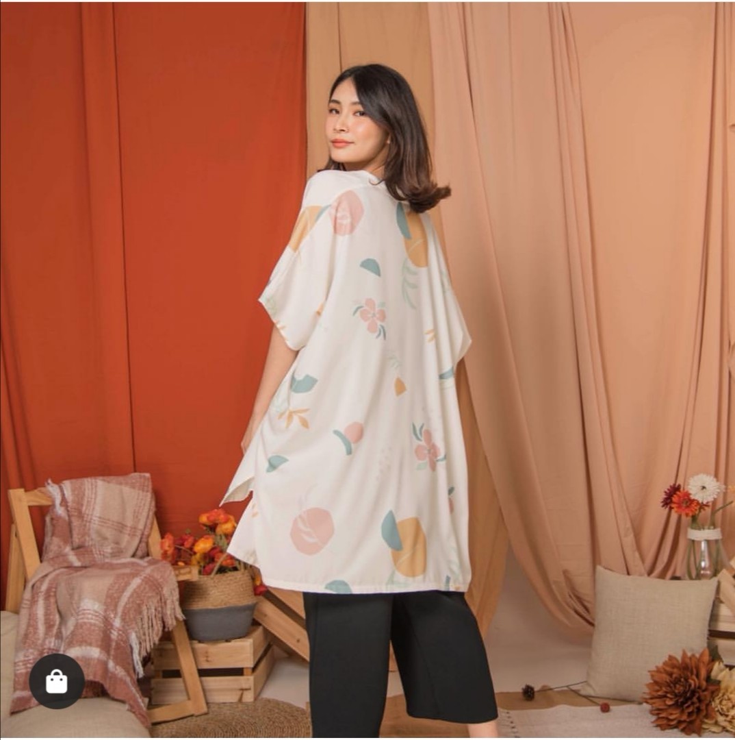 longline kimono cardigan