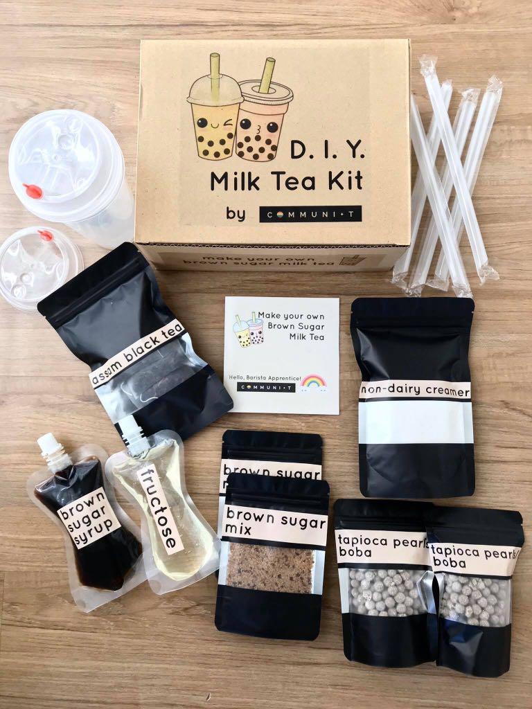 Ms Kit Tea DIY Brown Sugar Milk tea kit, Health & Nutrition, Health Supplements ...