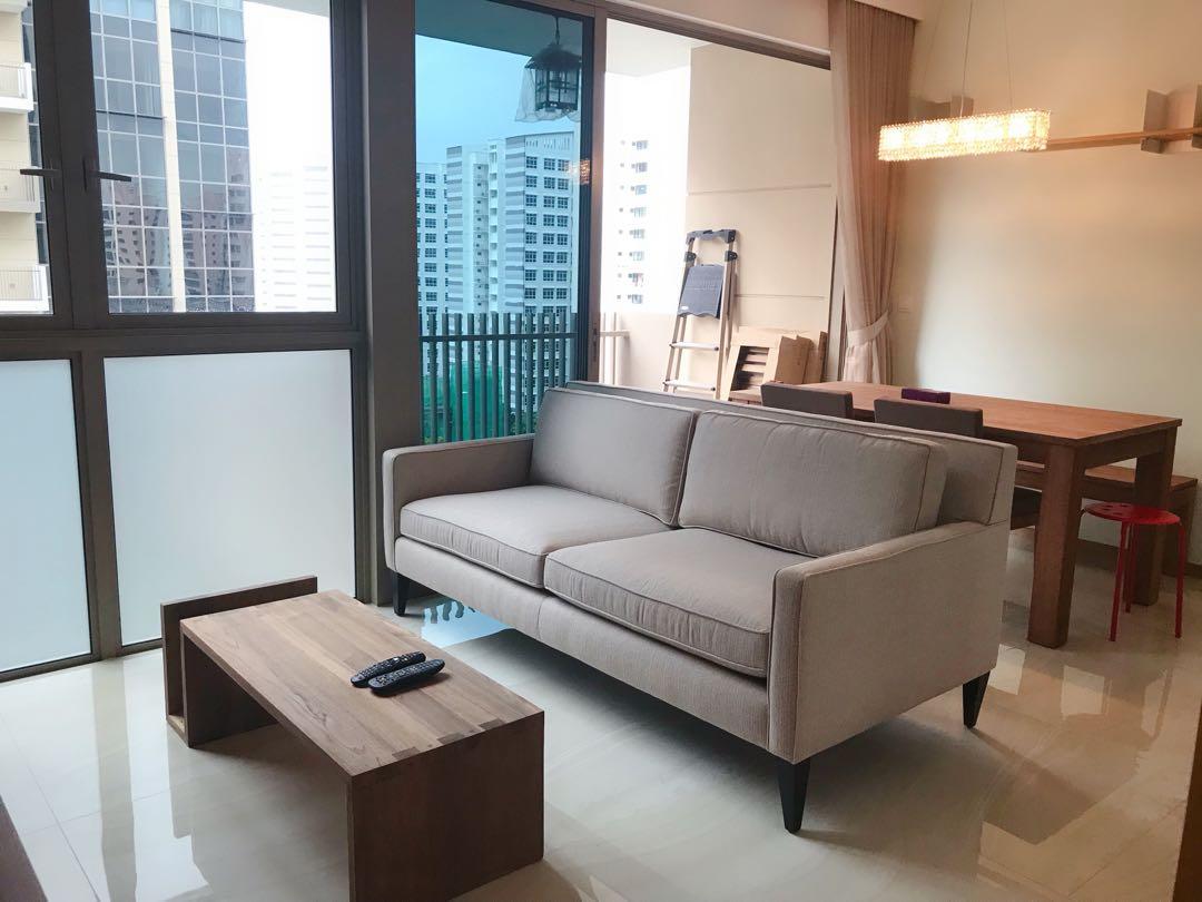 Ethnicraft Naomi Coffee Table, Furniture & Home Living, Furniture