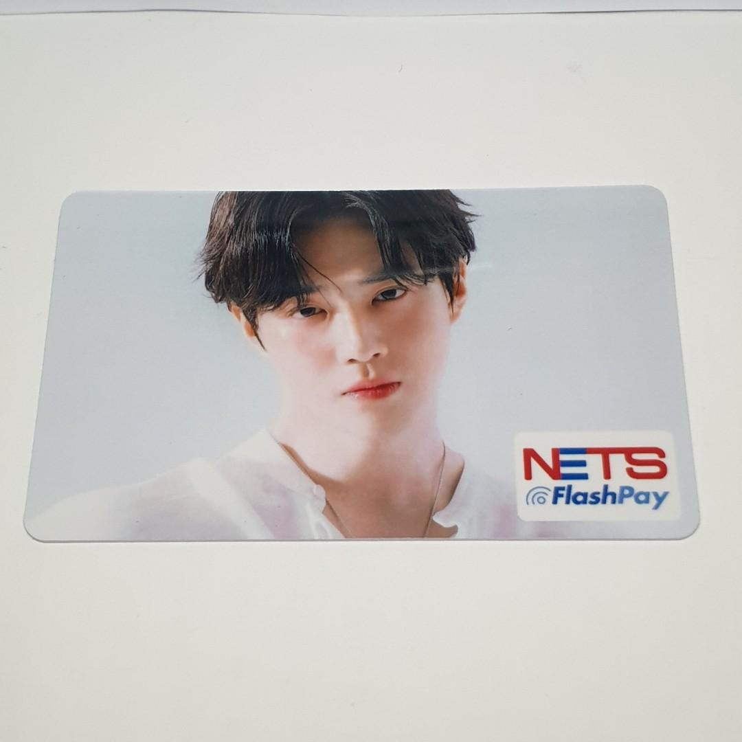 Exo Suho Nets Flashpay Card Ezlink Card Entertainment K Wave On Carousell