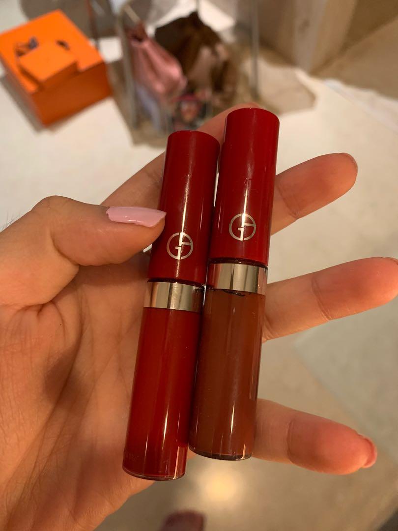 giorgio armani lip maestro set