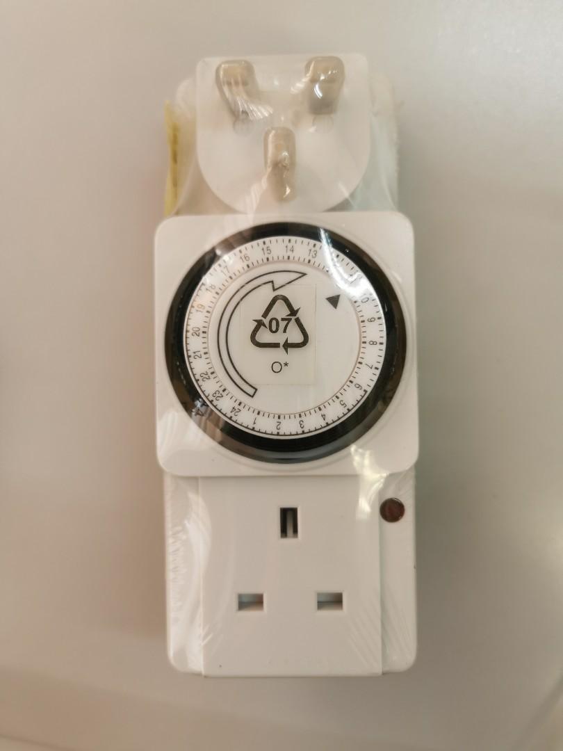 Ikea New Programme Timer Wall Socket Plug 24小時計電插頭一對 電子產品 其他 Carousell