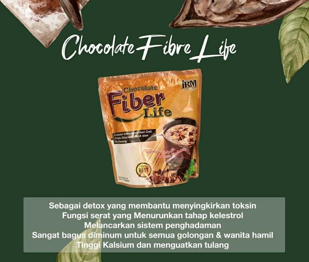Instock Chocolate Fiber Life / 15 sachets, Food & Drinks, Beverages on