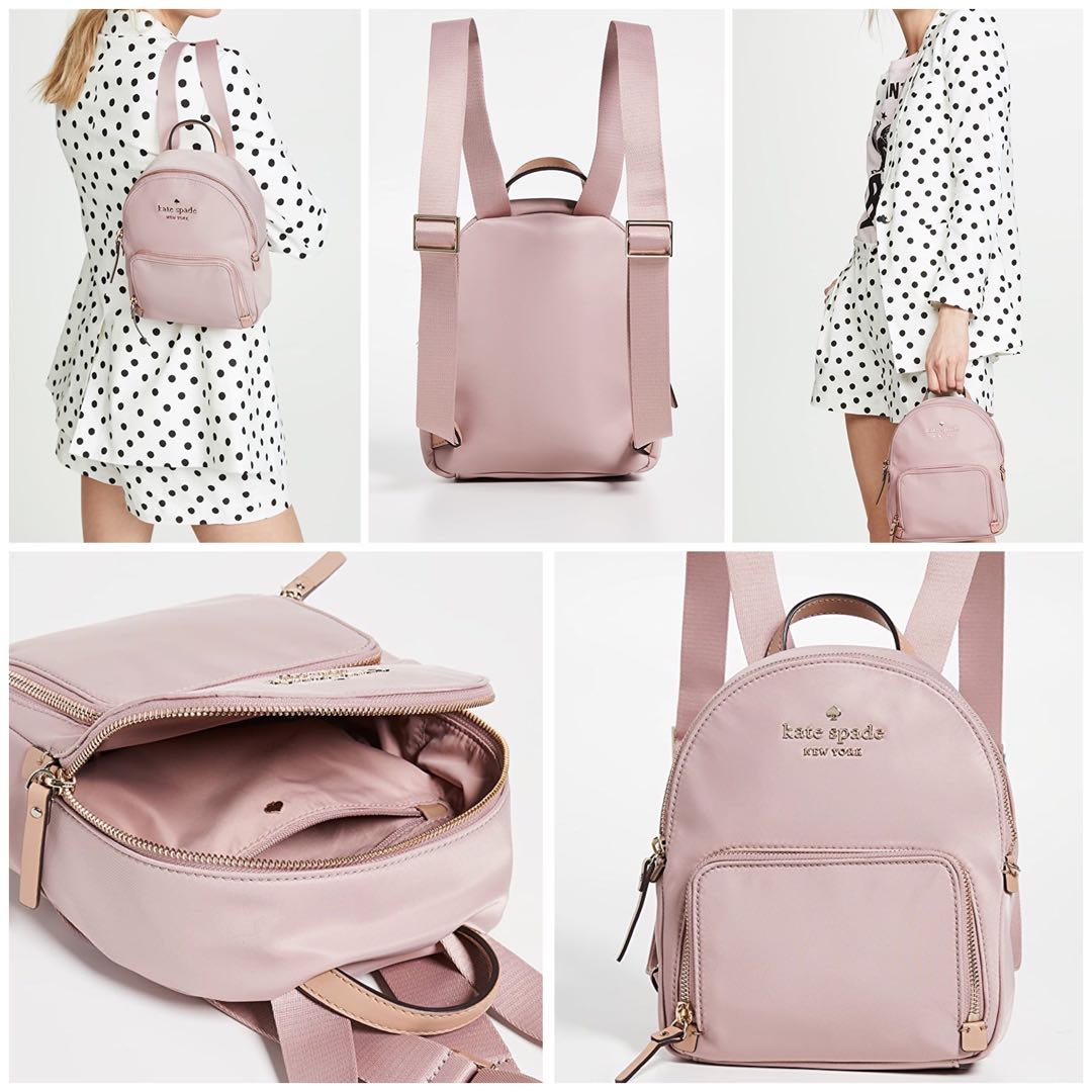 INSTOCK RARE Kate Spade Watson Lane Small Hartley Nylon Backpack Madison  Rouge Pink, Women's Fashion, Bags & Wallets, Cross-body Bags on Carousell