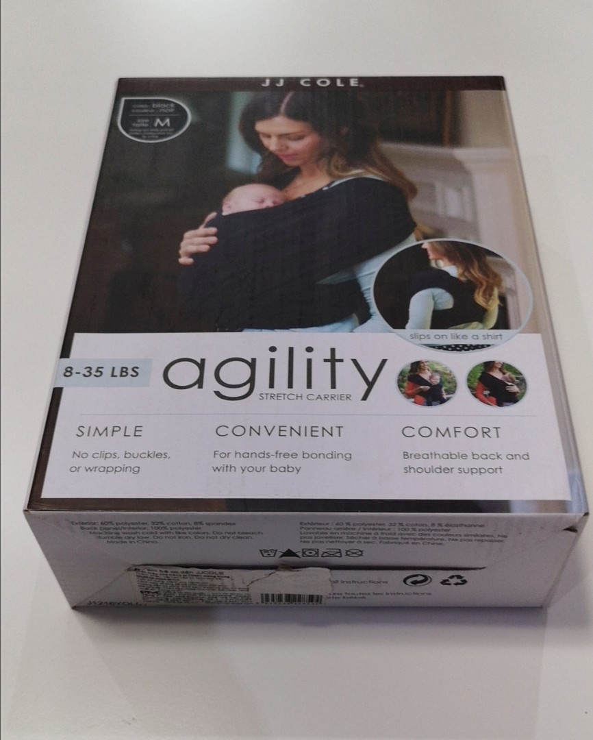 JJ COLE AGILITY STRETCH BABY CARRIER SLING WRAP Babies Kids