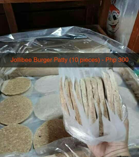 Jollibee BIG Burger Patty, Food & Drinks, Local Eats on Carousell