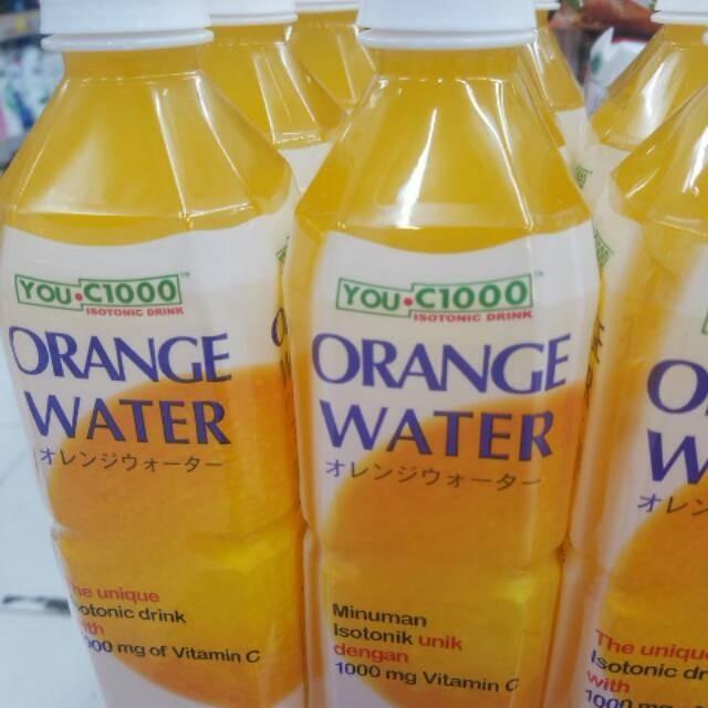 Khusus Gojek Gosend 24pcs You C 1000 Orange Water Lemon Water Isotonic Drink Isi 24 Per Dus Makanan Minuman Minuman Tidak Beralkohol Di Carousell