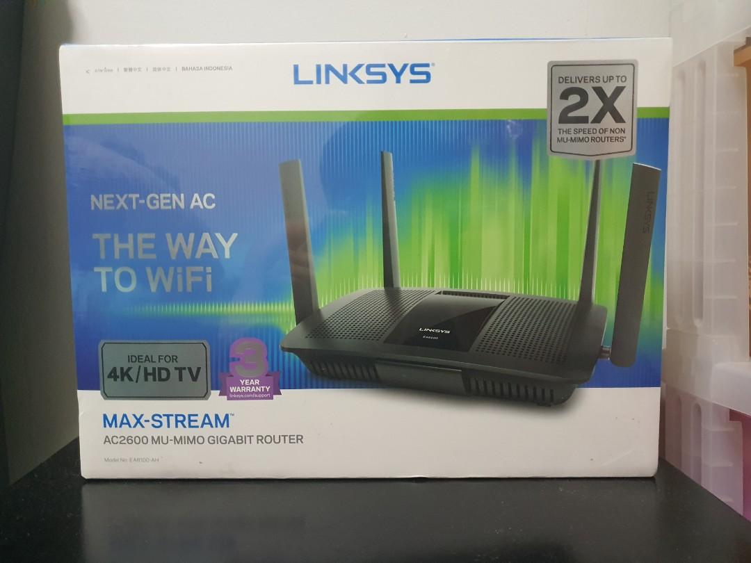 LINKSYS AC2600, Computers & Tech, Parts & Accessories, Networking on ...