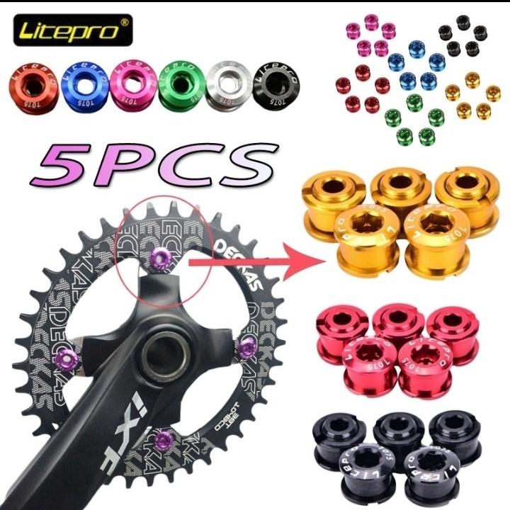 Litepro Bicycle Chainring Bolts Sports Equipment Bicycles Parts Parts Accessories on Carousell