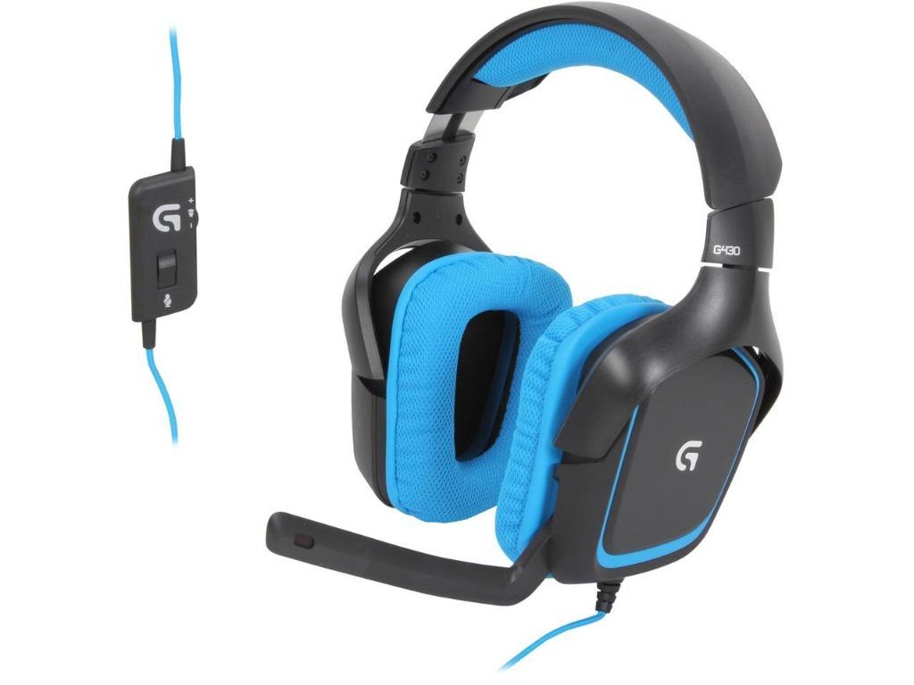 Logitech G430 Headset with Surround Sound USB Dongle and Replaced