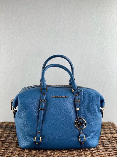 Michael Kors Bedford Legacy Medium Convertible Satchel in Dark Chambery,  Luxury, Bags & Wallets on Carousell