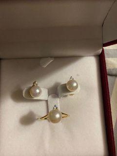 Mikimoto pearl & diamonds