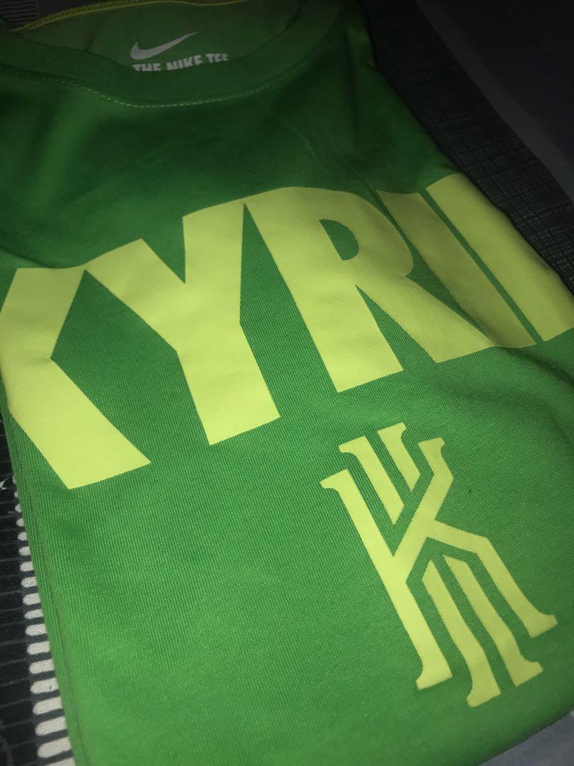 Nike Dri Fit Kyrie Shirt (Category: Tshirts & Polo Shirts ) located in Manila. Submitted by ffinds (Listing ID 1003357825, Image 3). Description: Nike Kyrie Dri Fit Shirt L on Tag but fits S-M 19W 26L LEGIT 8.5/10 condition See last 2 pics for issue Las Pinas Area meetup/ can be shipped.