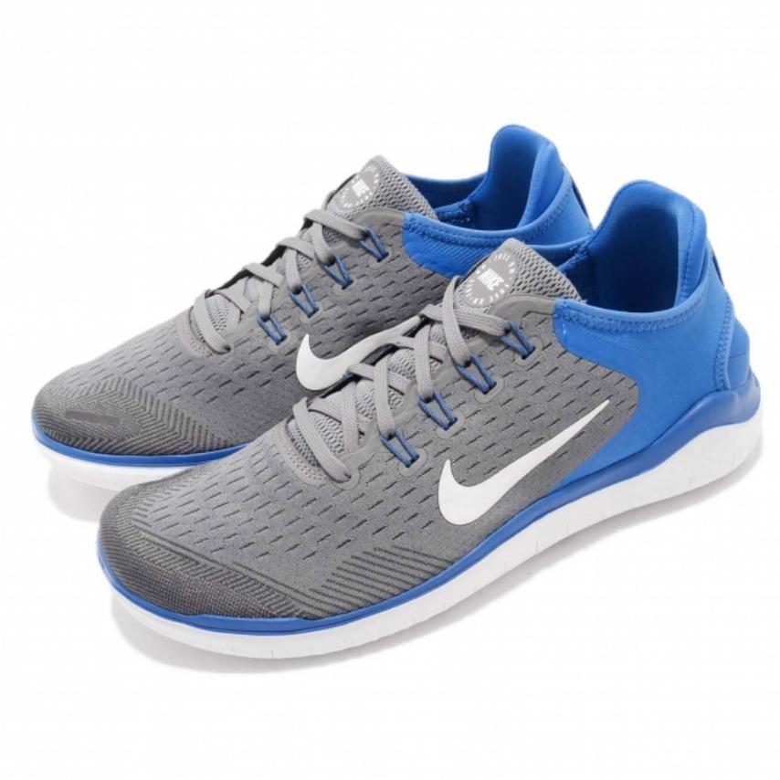 Nike Free RN 2018 Gunsmoke Signal Blue