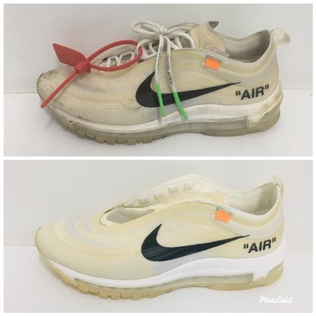 Nike Off White Airmax 97 Og Sneaker Cleaning Men S Fashion