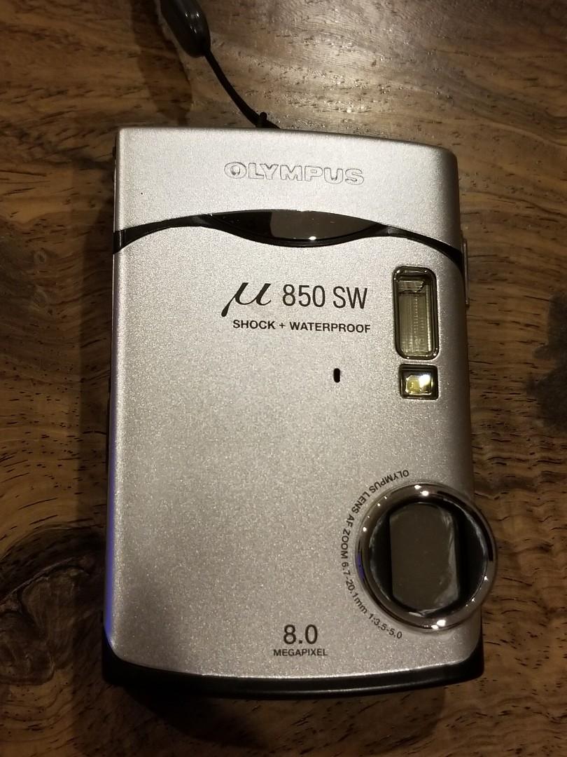 OLYMPUS 850 SW DIGITAL CAMERA, Photography, Cameras on Carousell