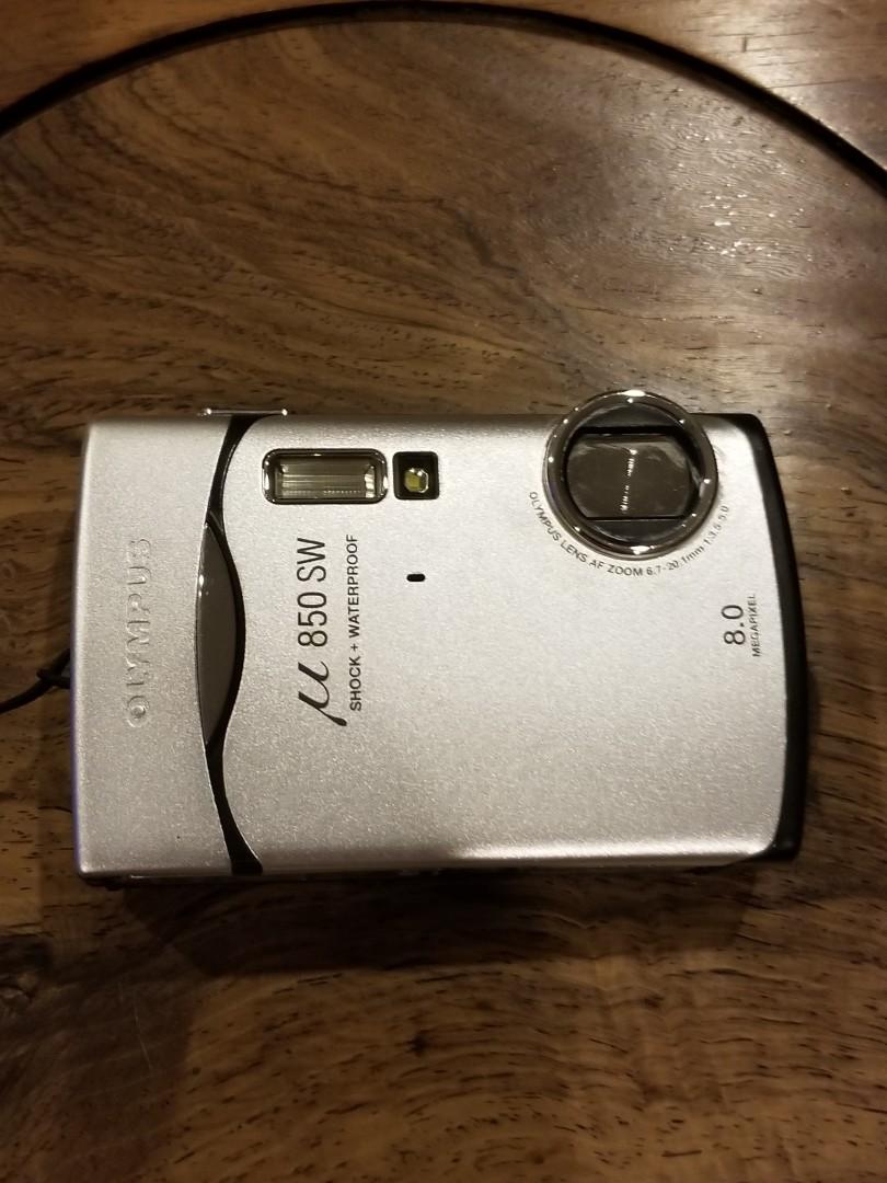 OLYMPUS 850 SW DIGITAL CAMERA, Photography, Cameras on Carousell