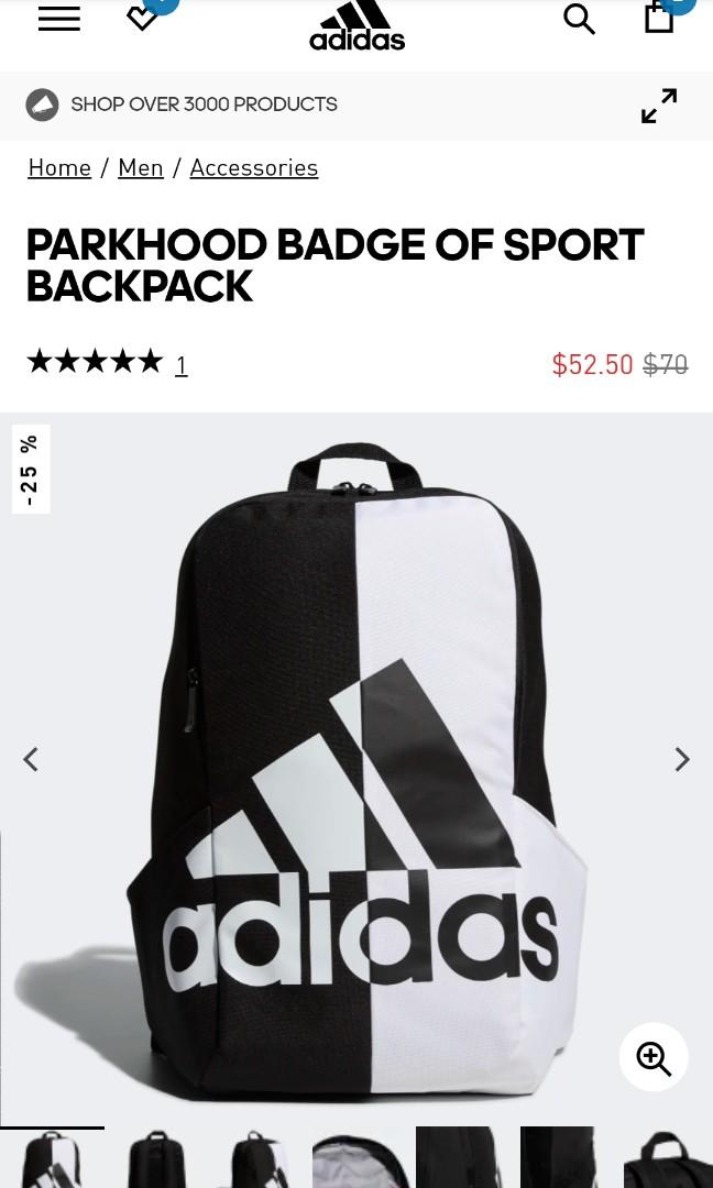 adidas badge of sport backpack