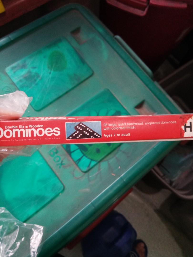 Portable Dominoes (Category: Board Games & Puzzles) located in Manila. Submitted by daisythejane (Listing ID 1003418187, Image 3). Description: Preloved portable dominoes *made of solid hardwood *engraved dominoes Mode of payment : Bdo, bpi or gcash Shipping via grab, lalamove, angkas or courier of choice c/o buyer.