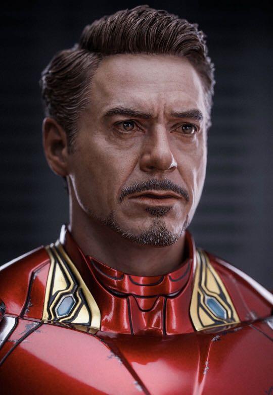 GT Galy Toys Plus 1/6 The Avengers Iron Man Tony Stark Head Sculpt Model Toys
