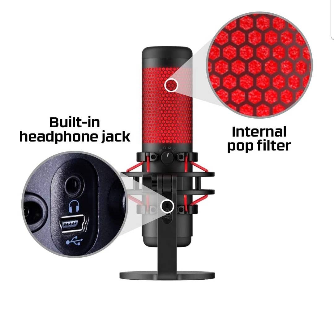 pop filter for hyperx quadcast