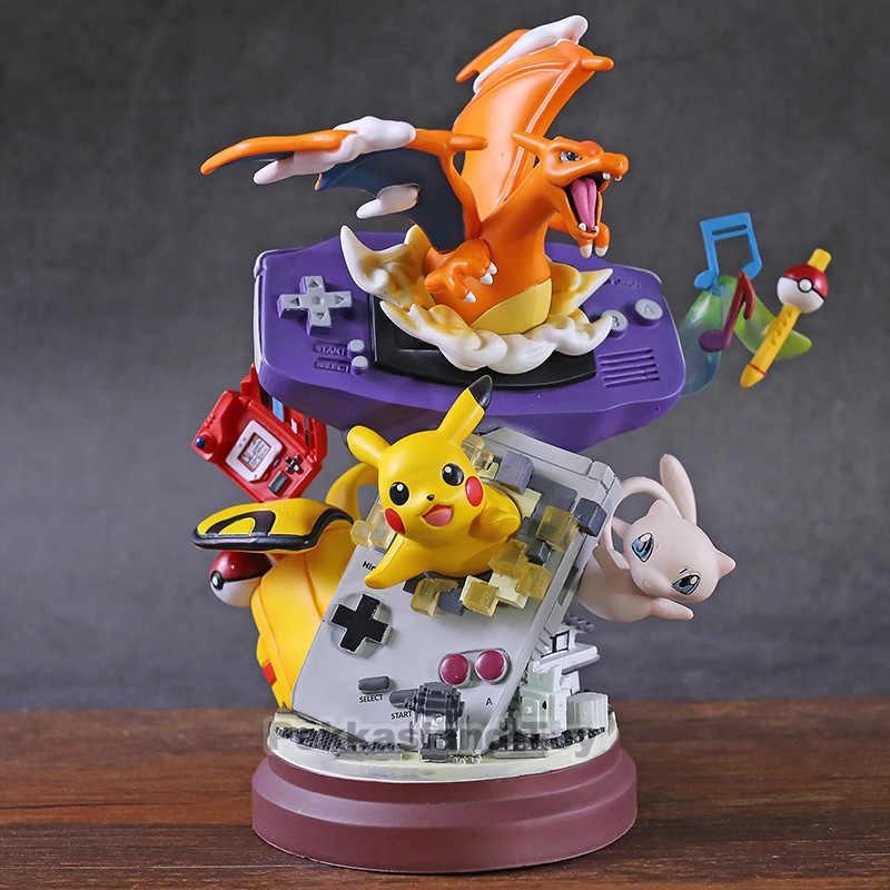Pokemon Gameboy Collection Generation 1 Pikachu Charizard Mew Statue - MFC Studio [In-Stock] main image 0