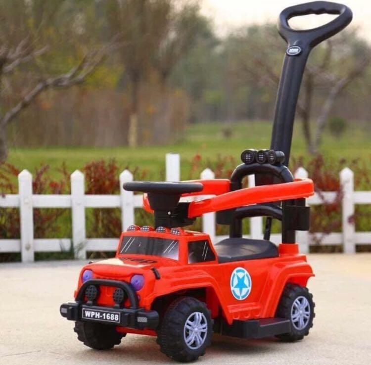 red jeep stroller