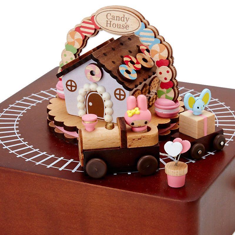 Sanrio My Melody Wooden Music Box Train