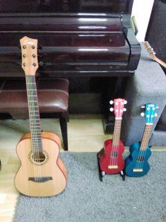 Skype Zoom Group Guitar and Ukulele Lessons