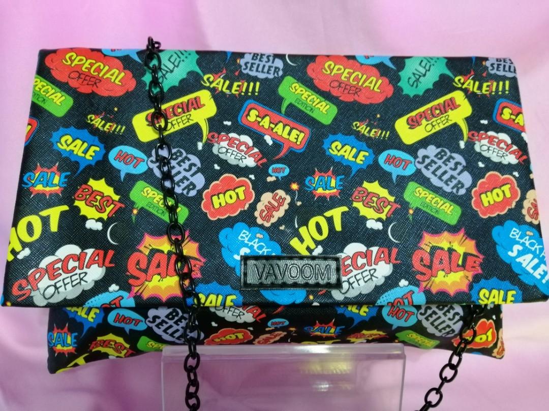 Sling clutch funky