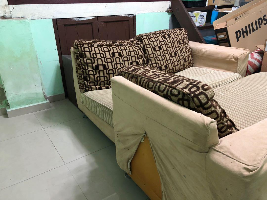 Sofa L Shape Fella Design, Home & Furniture, Furniture on Carousell