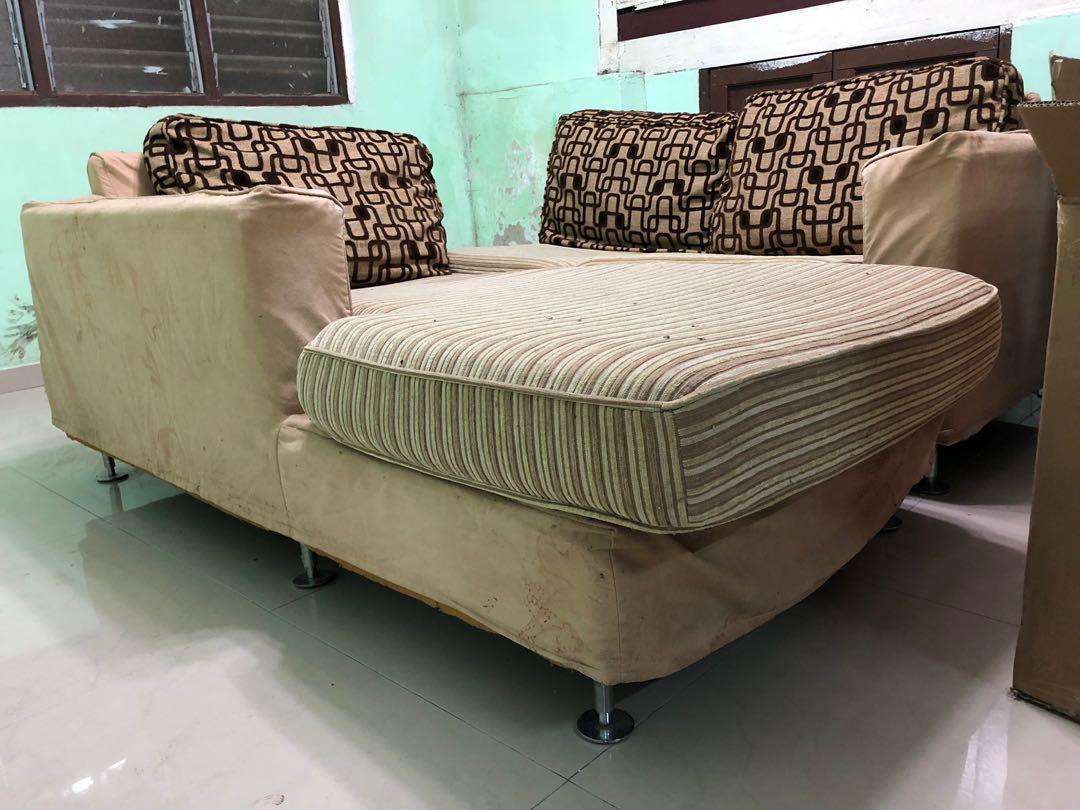 Sofa L Shape Fella Design, Home & Furniture, Furniture on Carousell
