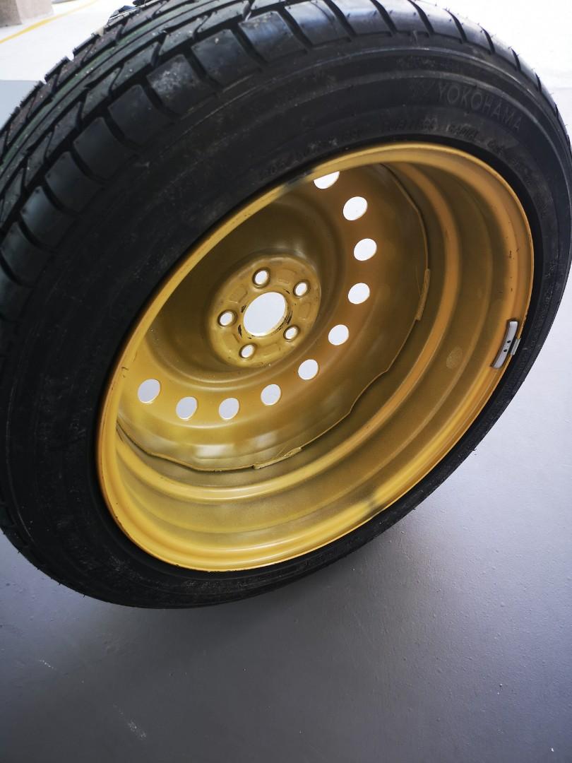 Spare Tyre Rim 17inch (PCD 5x100), Car Accessories, Tyres & Rims on