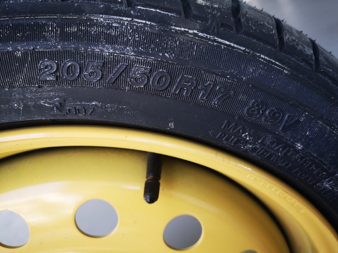 Spare Tyre Rim 17inch (PCD 5x100), Car Accessories, Tyres & Rims on