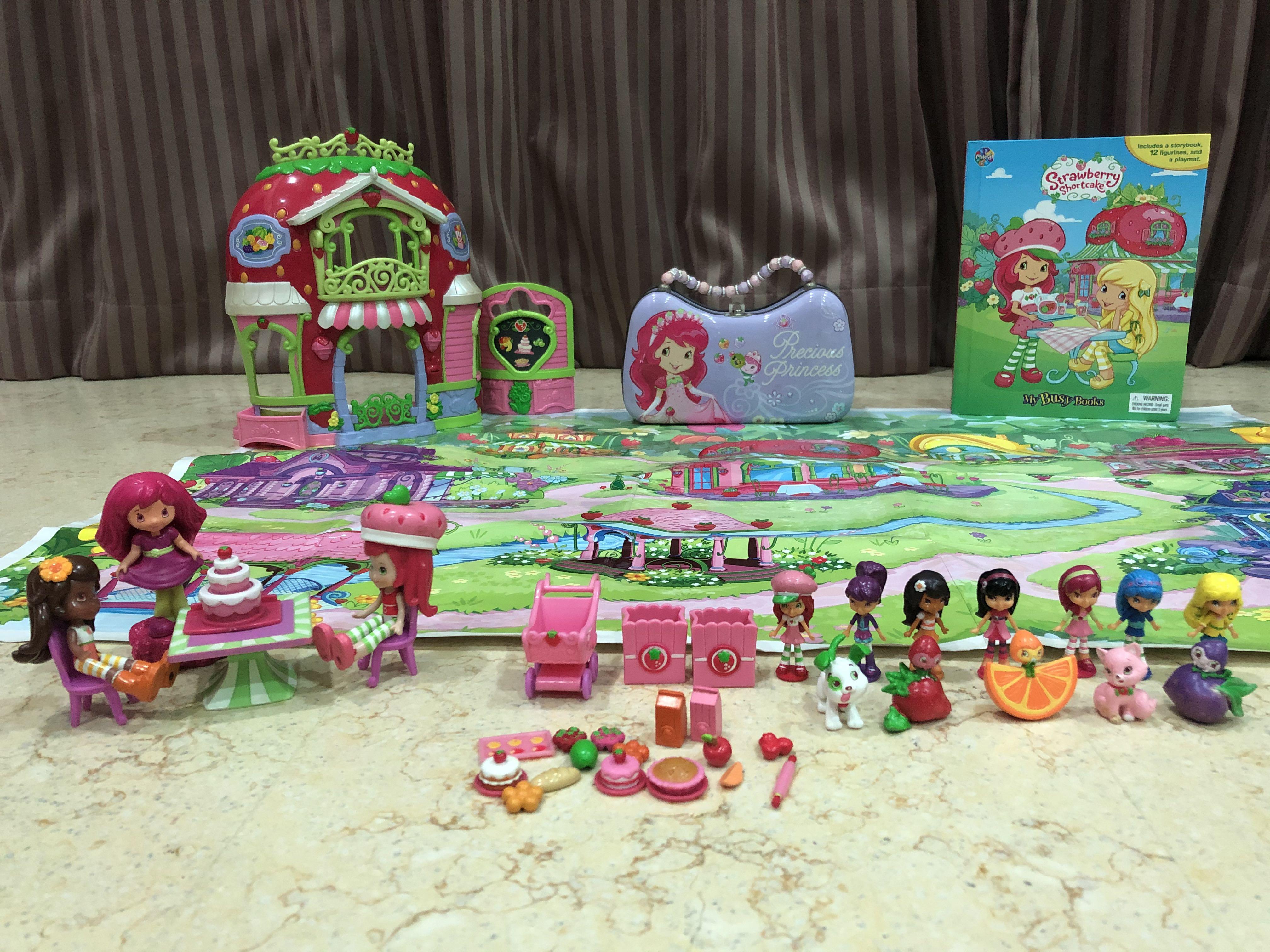 strawberry shortcake toy box