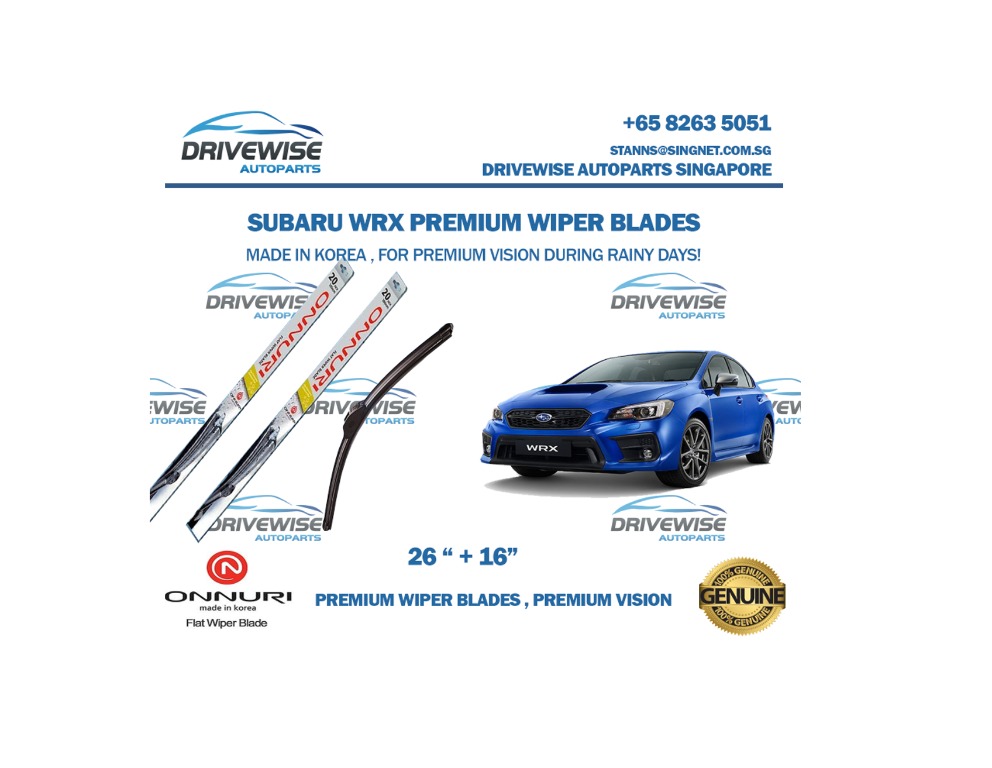 subaru impreza wiper blades