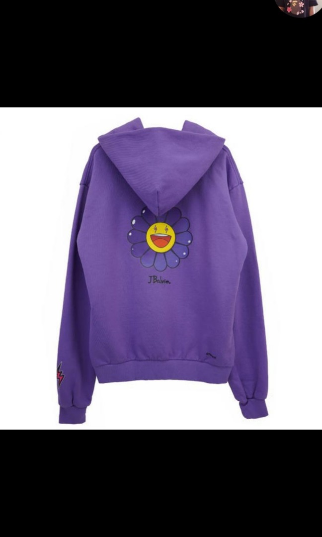 Takashi murakami best sale purple hoodie