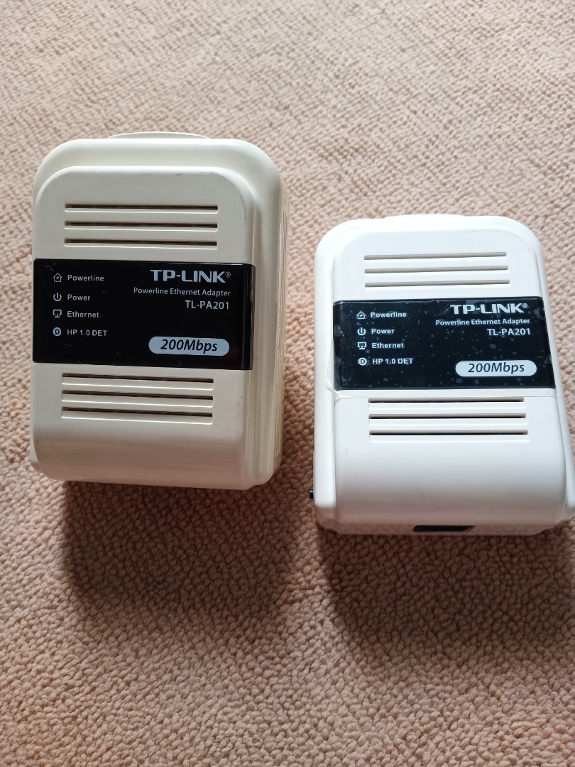 TP Link powerline adapters (No Wifi), Computers & Tech, Parts ...